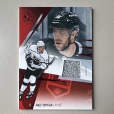 Anze Kopitar Jersey, 2023-24 Upper Deck SP Game Used #38, Los Angeles Kings NHL