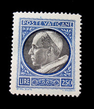 Vatican City Stamp Scott 96 Pope Pius XII 1945 Mint MVLH