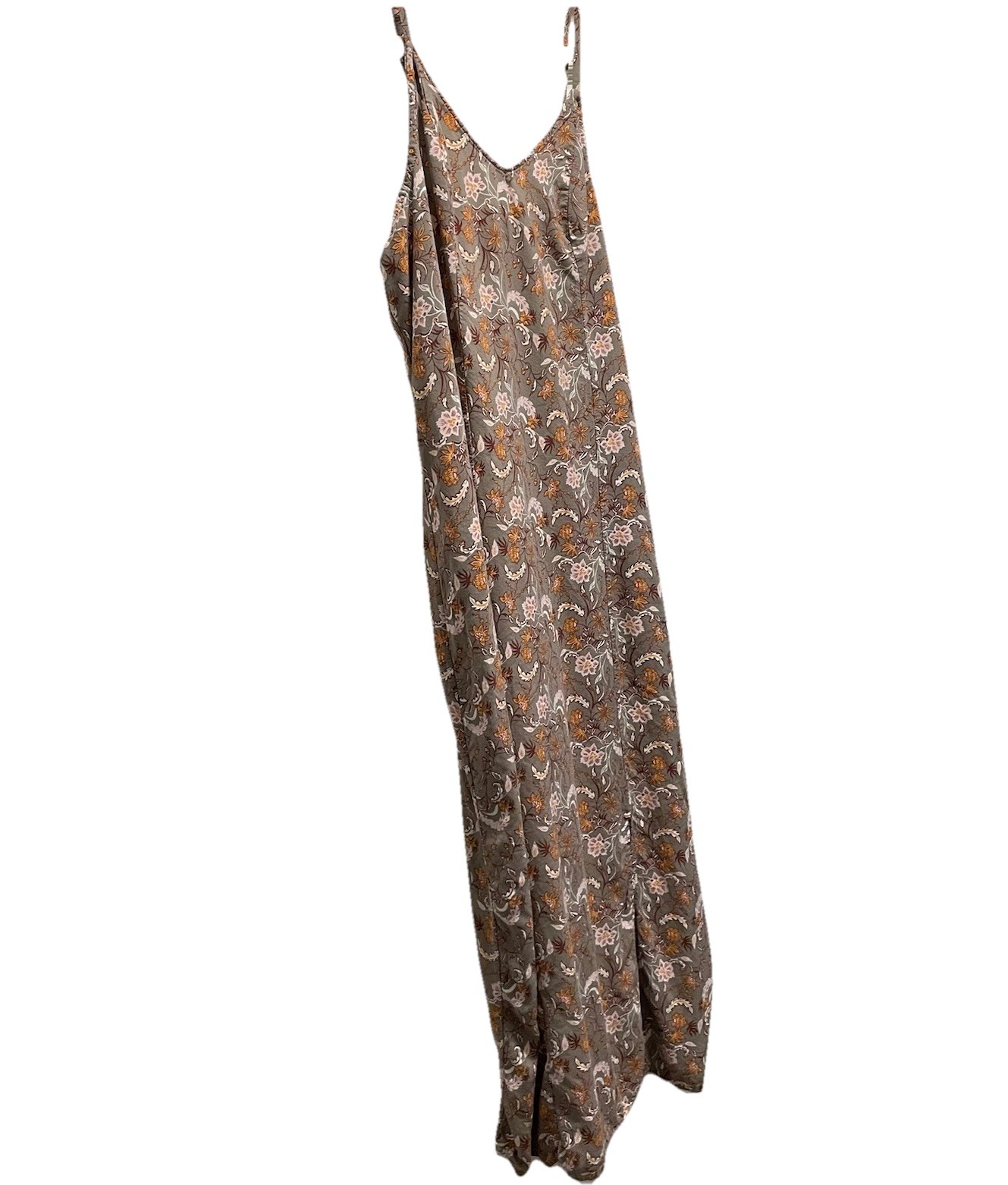 Wallflower Sundress Maxi Dress Large Festival Strappy Boho Peasant Paisley-image