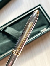 NEW Vintage Cross Classic Century Medalist Chrome W/ Gold Trim Ballpoint Pen