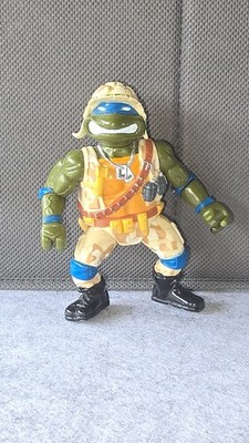 Teenage Mutant Ninja Turtles TMNT Leonardo Lieutenant Leo Army Fig Only 1991 VTG