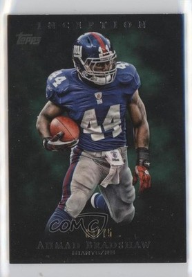 2011 Topps Inception Green 63/75 Ahmad Bradshaw #45 y0i