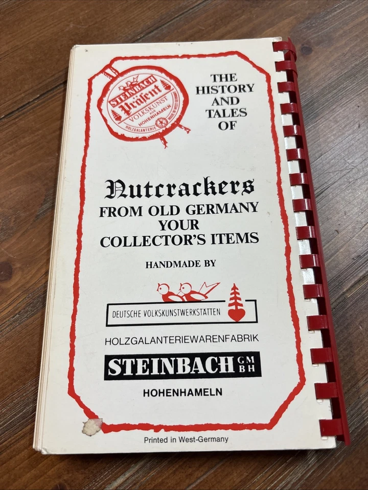 Vintage 1985 Steinbach Nutcracker History & Book Collectors Guide GMBH - Image 2 of 4