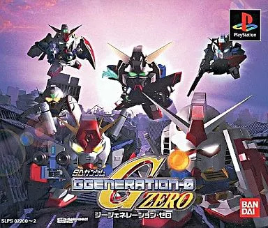 PS software SD Gundam G Generation Zero