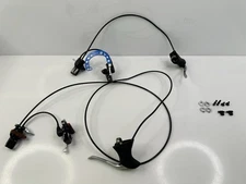 Rare Vintage 1996 Magura HS77 Road Hydraulic Rim Brakes Set Black Germany