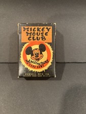 Mickey Mouse Vintage Card Game