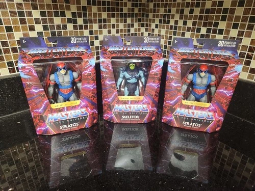 MOTU Masters of The Universe Masterverse Vintage Collection SKELETOR&STRATOS X 2