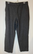 Everlane Manteco Pants Recycled Wool Tapered Leg Gray Size Large L