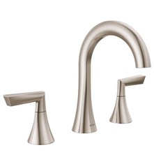 Delta Rinna Two Handle Widespread Bathroom Faucet Brushed Nickel 35874LF-SP NIB