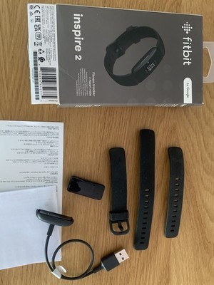 Fitbit Inspire 2 (Inkl. Ladekabel + Original Box) Fitness Tracker Schwarz