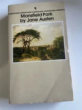 MANSFIELD PARK by Jane Austen 1983 Bantam paperback CLASSIC BRITISH LIT
