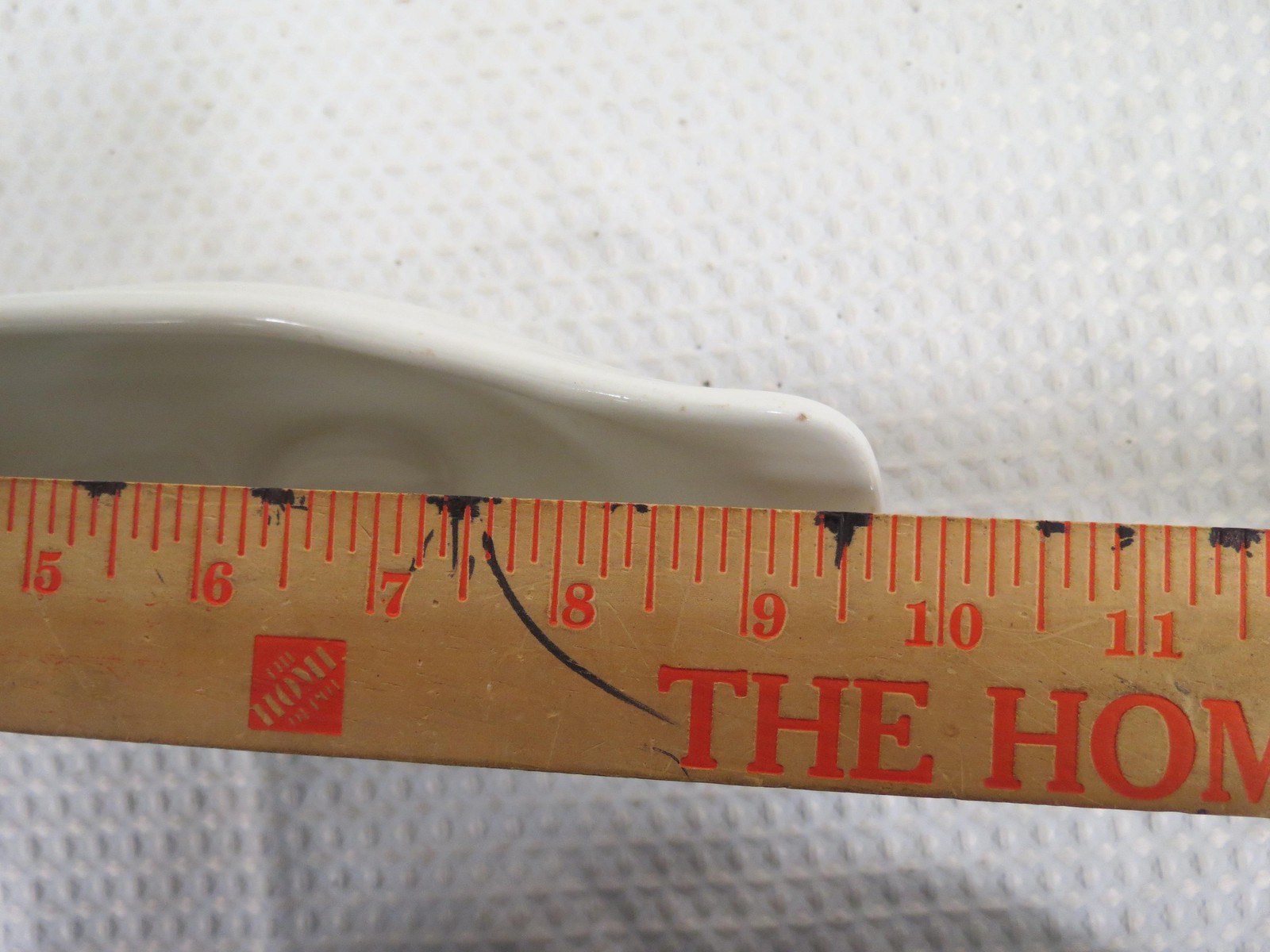 Vintage Hall China Gravy Boat White Footed Sauce Server Made In USA Pottery