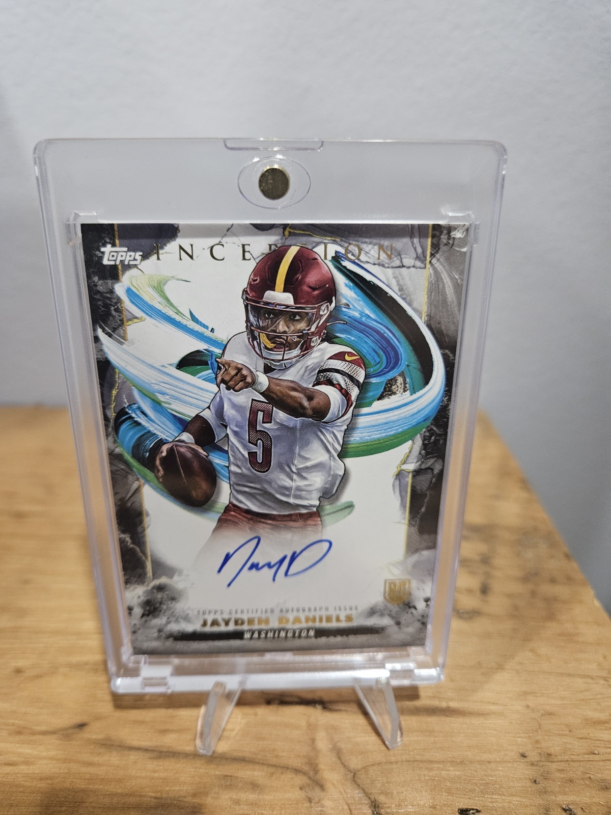 2024 Topps Inception Jayden Daniels Rookie On Card Auto RC #RA-JD