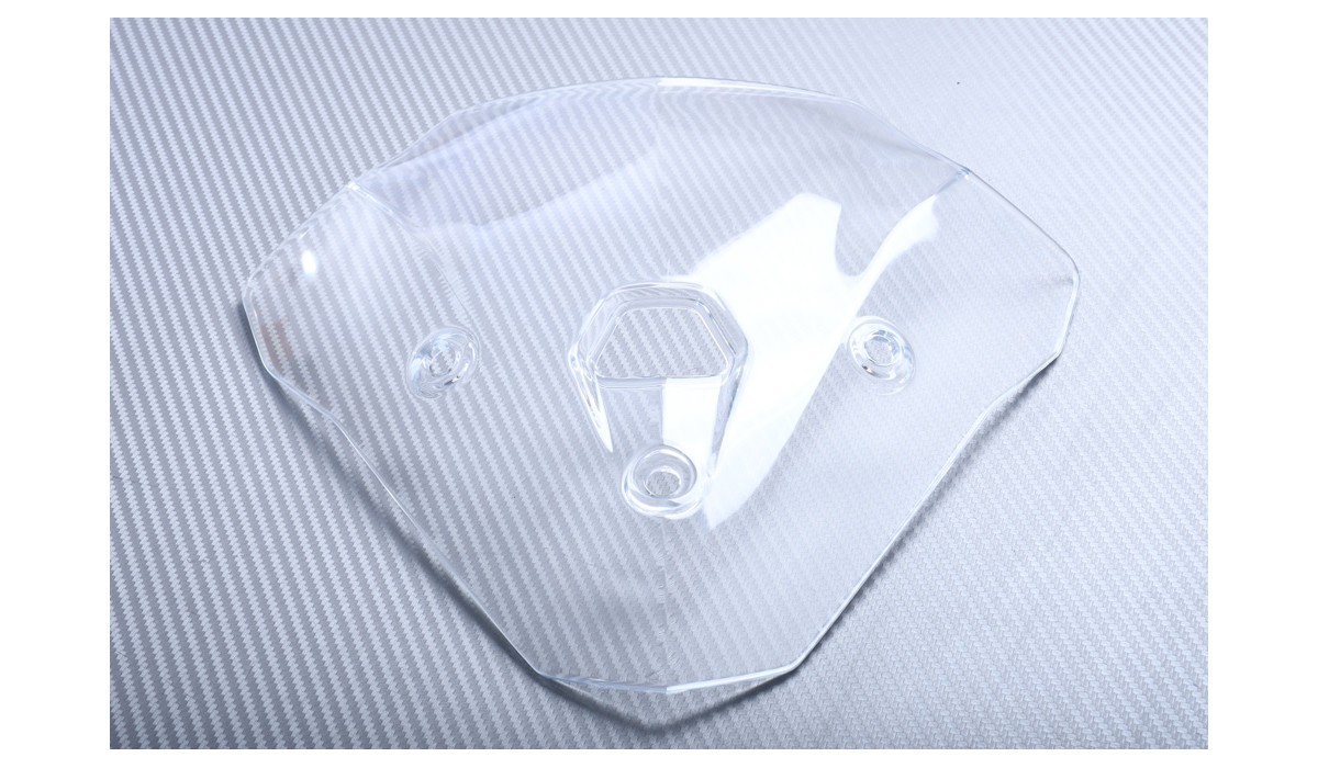 Bulle transparente pour moto BMW F900R saute-vent double courbure 0K11