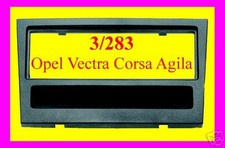 Supporto montaggio radio Astra 04> Zafira 05> ANTRACITE Nuovo