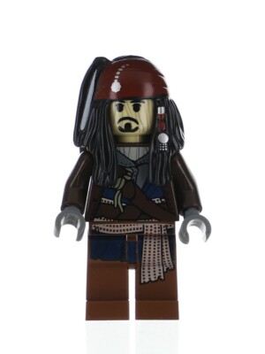 LEGO Pirates Caribbean Captain Jack Sparrow Voodoo Minifigure