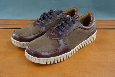 Born Bega Women's Size 9.5 Shoes Brown Leather Suede Casual Siena Rafter Lace Up