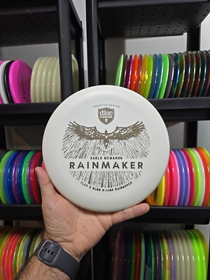Discmania Flex 3 Glow D-Line White 175g Rainmaker Eagle disc golf
