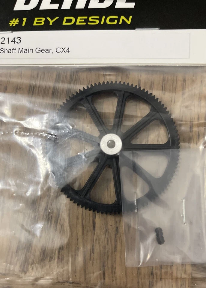 Blade #1 By Design BLH2143 Inner Shaft Main Gear,CX4 RV Part-Brand New-SHIP24 HR - Image 3 of 4