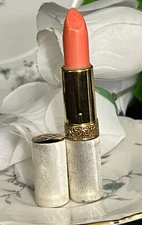 VINTAGE ULTIMA II CHARLES REVSON SUPER LUSCIOUS LIPSTICK METAL TUBE PEACH ALMOND