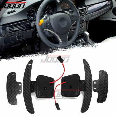 Carbon Magnetic Paddle Shifter Replace For BMW M3 E90 E92 E93 M3 X5M X6M E70 E71