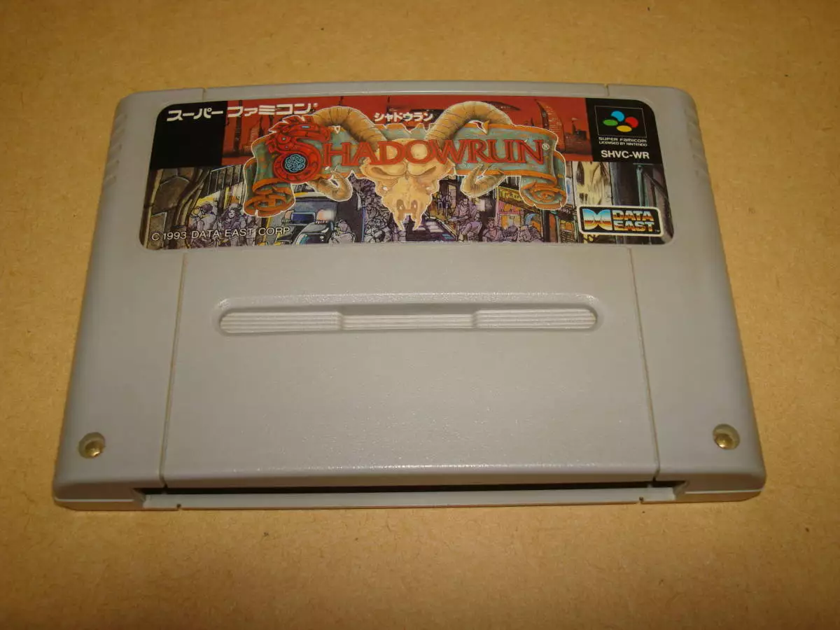 Shadowrun SFC Super Famicom Japan