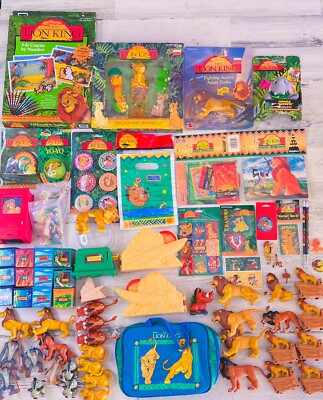 Huge Vintage Disney Lion King Lot 90s-2000s Rare Pieces