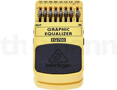 Behringer EQ700 7-Band Ultimate Graphic Equalizer Pedal