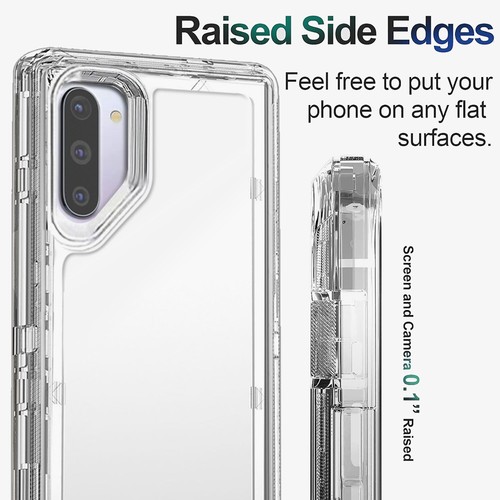 Custodia telefono trasparente cristallo antiurto per Samsung Galaxy Note10 Plus Note10+ - Foto 33 di 42