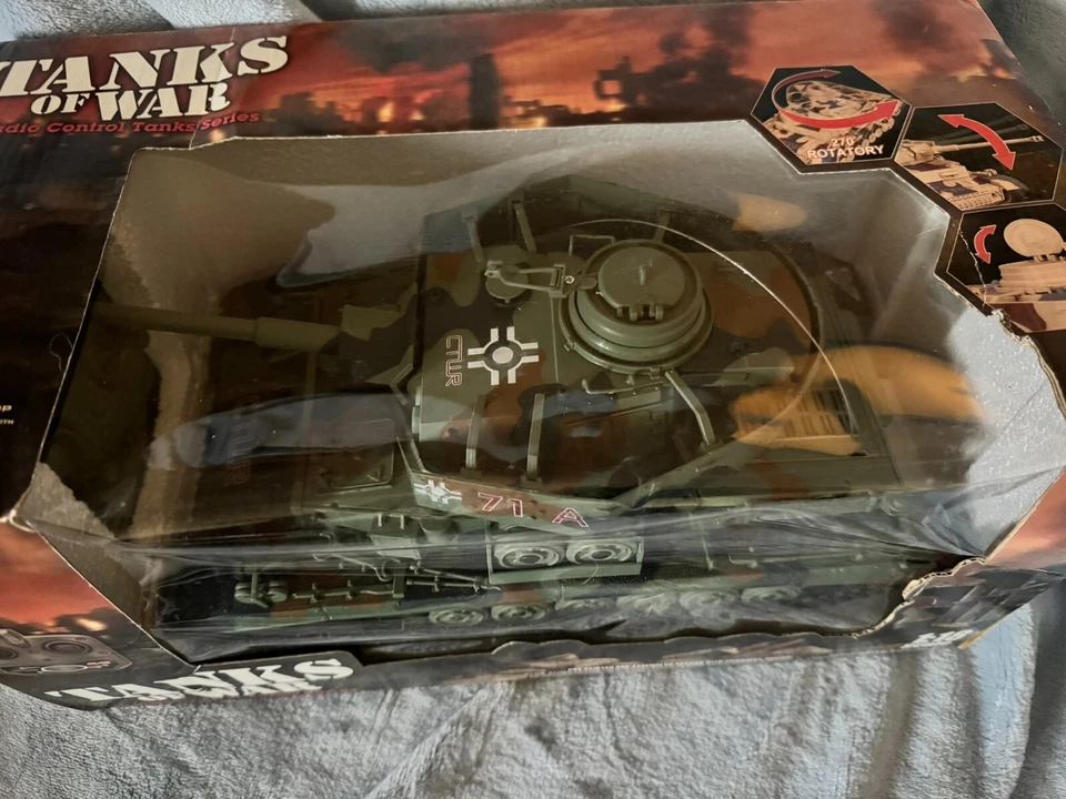 jh-2171-1 tanks of war radio control tanks series unopened in box RC 1/18scale - Image 2 of 4