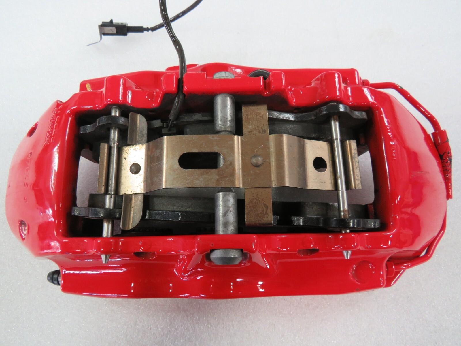 Ferrari 599 GTB, LH, Left, Front Caliper, CCM Version, Red, P/N 219357