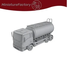 SSMODEL 1:144 Fuel Tankers Vehicle Diorama Factory Building