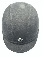 Charles Owen Sz 6 3/4 Black JR8 Equestrian Horseback Competition Riding Helmet