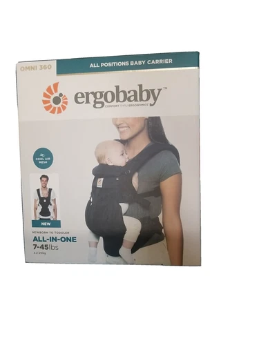 Ergobaby Omni 360 All-in-One Baby Carrier - Onyx Black
