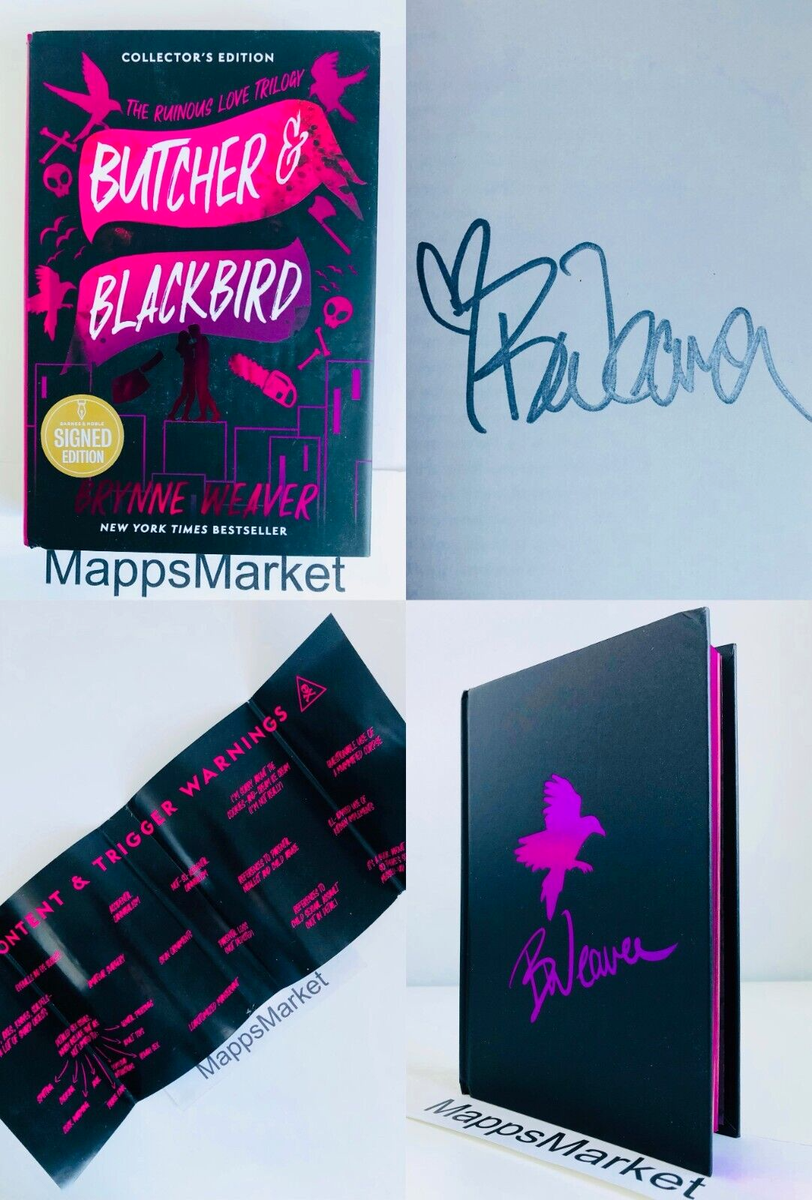 SIGNED Butcher & Blackbird (Ruinous Love #1) COLLECTOR'S EDITION