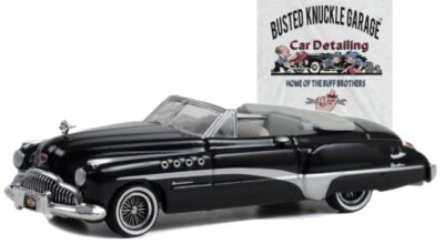 BUICK Roadmaster Rivera Convertible - 1949 - black - Greenlight 1:64
