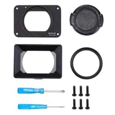 Aluminum Alloy Front Panel PULUZ 37mm UV Filter Lens For Sony RX0/RX0 II