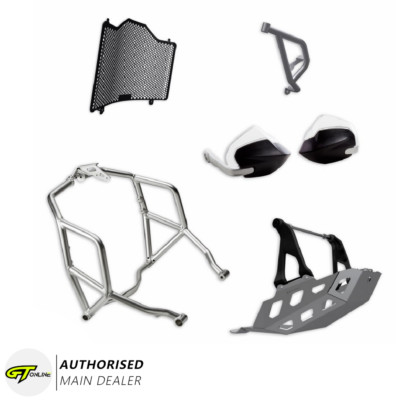 Ducati Desert X Off-Road Pack Skid Plate Motorleisten Kühlerschutz etc Original