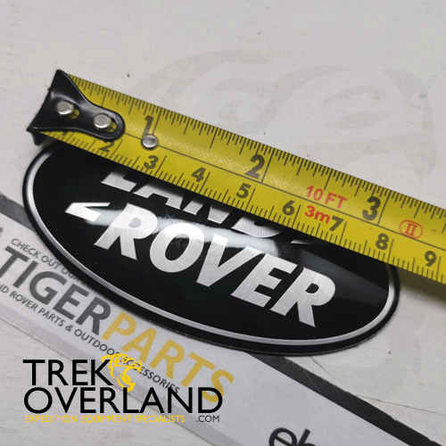 Genuine Land Rover Grill Badge Black & Silver DAG500160 - Picture 3 of 3