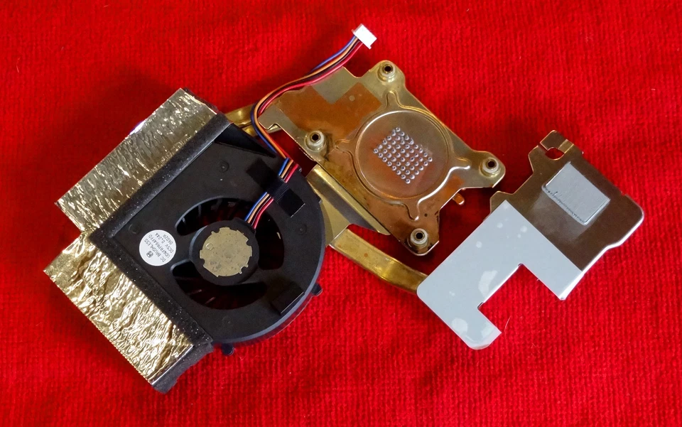 Lenovo IBM R400 Laptop CPU Heatsink Fan FRU 45N5612 45N5613 - Image 2 of 4