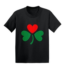 Shamrock With Heart - Love Lucky St. Patrick's Day Kids T-shirt