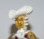 Miniaturansicht 11  - Ein Paar Rokokofiguren, Murano Glas, &#034;Emmegi&#034; Italy, Goldeinschlüsse, 22,0 cm