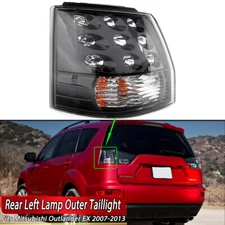 Left Driver Outer Tail Light Rear Lamp For Mitsubishi Outlander EX 2007-2013