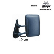 SPECCHIO RETROVISORE SINISTRO SX BRACCIO LUNGO ADATTO A IVECO DAILY 1989 AL 1999
