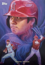 SHOHEI OHTANI 2021 Topps Game Within The Game Card #12 By. Paul Jennis SP /7572