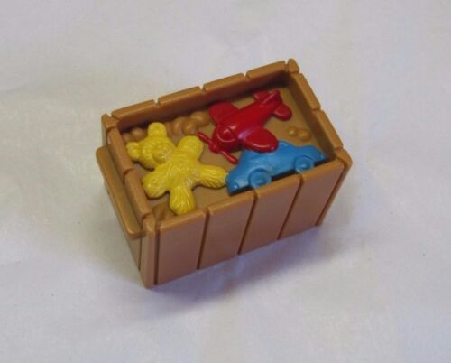 Fisher Price Little People CRATE TOYS AIRPLANE CAR TEDDY BEAR Christmas Walmart - Picture 1 of 2
