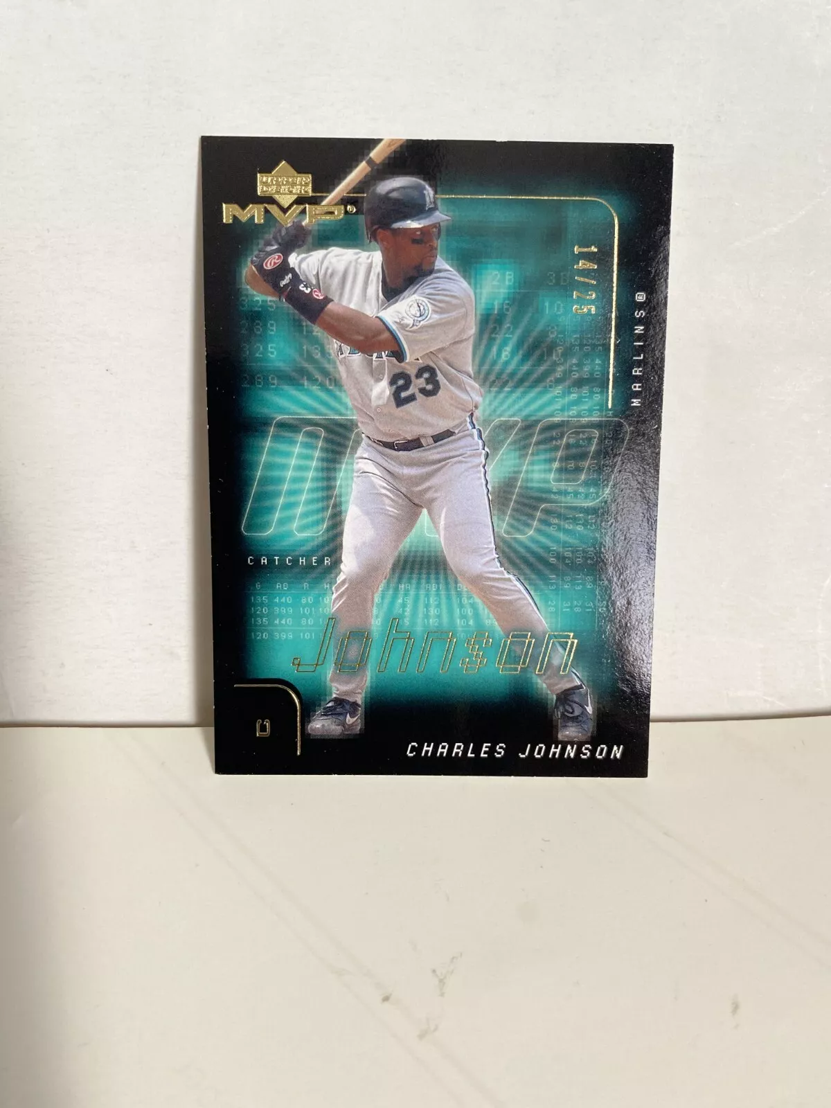 Charles Johnson trading card