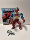 Vintage 1984 He-Man MOTU Roboto Figure With Comic & 2 Changeable Hands/weapons