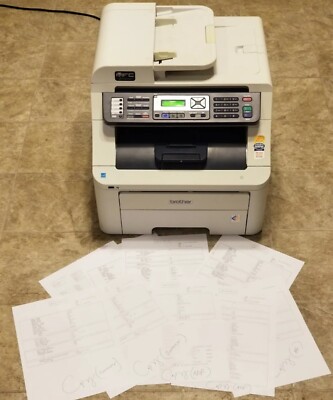 Brother MFC-9320CW All-In-One Laser Printer FULLY FUNCTIONAL!!! SEE PICTURES!!!