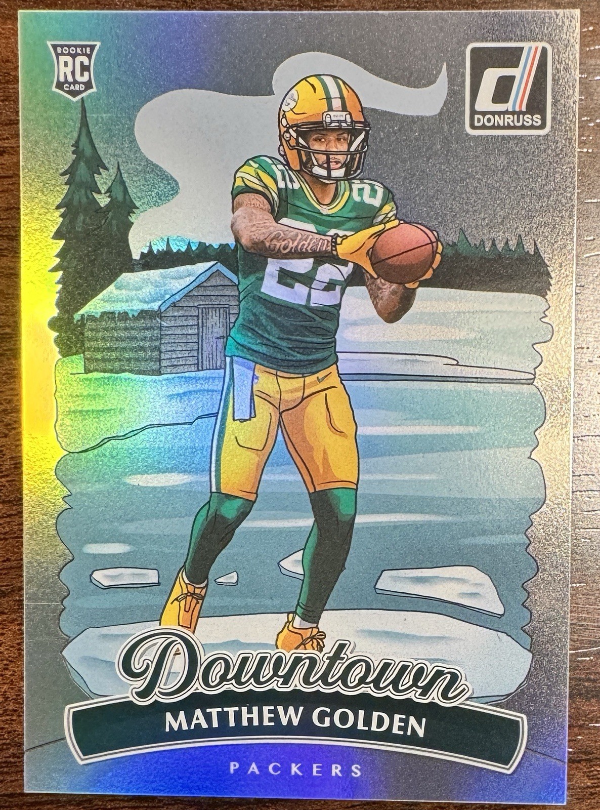MATTHEW GOLDEN Downtown! 2025 Panini Donruss SSP #18 RC Clean! Rookie